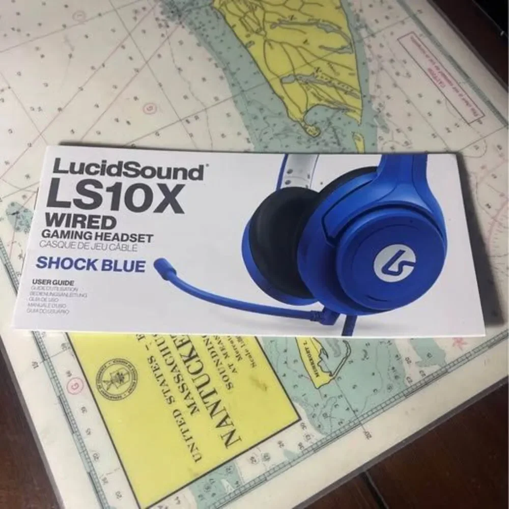 LucidSound LS10X Wired Gaming Headset for Xbox Series XS,Xbox one Shock Blue